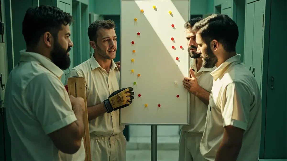 Squad planning in a changing room